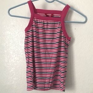 Sleeveless Ribbed Top